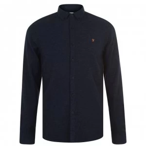 Farah Vintage Long Sleeve Kreo Shirt - Navy 412