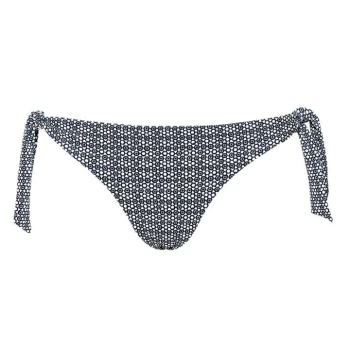 Jack Wills Cromer Tie Side Bikini Bottoms - Navy Print