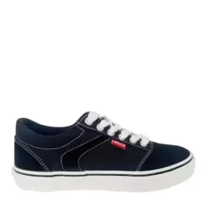 Levis Philly Canvas Low Trainers - Black