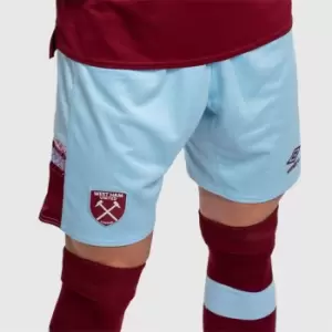 Umbro West Ham United Home Shirt 2022 2023 Junior Boys - Blue