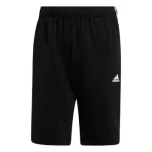 adidas Essentials Warm-Up 3-Stripes Shorts Mens - Black