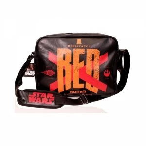 Star Wars VII The Force Awakens Resistance Red Squad X-Wing Starfighters Messenger Bag