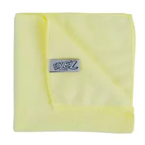 Microfibre Cloths - Pack Of 10 - Yellow - 40 x 40cm