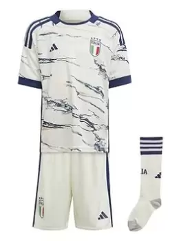 Adidas Italy Home Mini Kit, White, Size 4-5 Years