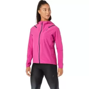 Asics Womens Accelerate Waterproof 2.0 Running Jacket - Red