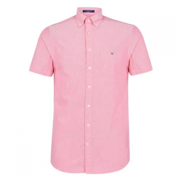 Gant Short Sleeve Oxford Shirt - Paradise 622