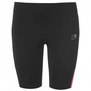 Karrimor Short Tights Ladies - Black/Pink