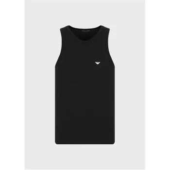 Emporio Armani Icon Logo Tank Top Black Size L Men