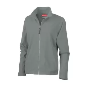 Result Ladies/Womens La FemmeA High Grade Microfleece Jacket (490 GSM) (XS) (Dove Grey)