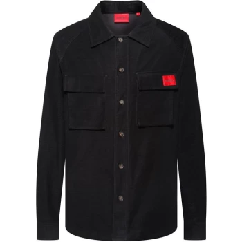 Hugo Endrico Overshirt - Black 001