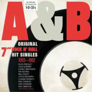 A&B Original 7" Rock N Roll Hit Singles 1955 - 1962 by Various Artists CD Album