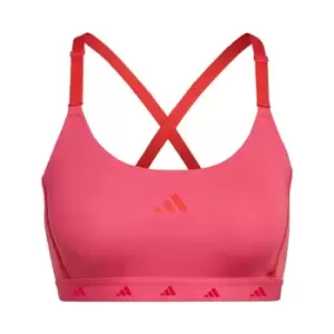 adidas Aeroimpact Training Light-Support Techfit Bra Wome - Pink