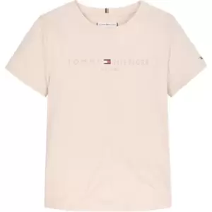 Tommy Hilfiger Junior Girls Essential T-Shirt - Beige