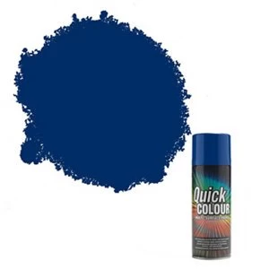 Rust-Oleum Quick colour Blue Gloss Multi-surface Spray Paint 400ml