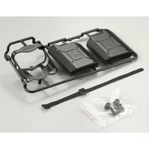 Killerbody Black Plastic Jerry Can Set