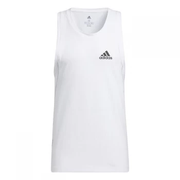 adidas HEAT. RDY Warrior Woven Tank Top Mens - White