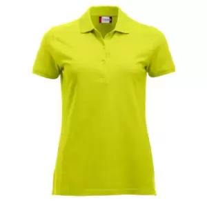 Clique Womens/Ladies Marion Polo Shirt (M) (Visibility Green)