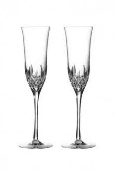 Waterford Lismore Essence Champagne Flute Set of 2