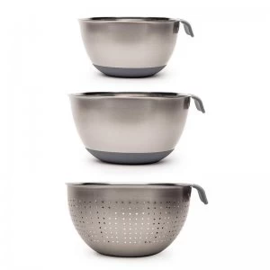 Haden Perth Colander and 2 Piece Mixing Bowl Set