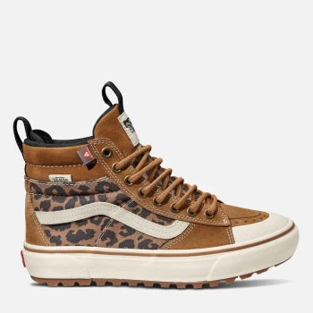 Vans Womens Suede Sk8-Hi Mte 2 Trainers - Chipmunk/Leopard - UK 3