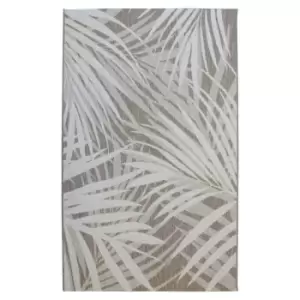 Homemaker County Leaf Indoor/Outdoor Rug Leaf Natural 120X170Cm