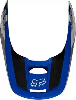 FOX V1 REVN Helmet Peak, blue Size M blue, Size M