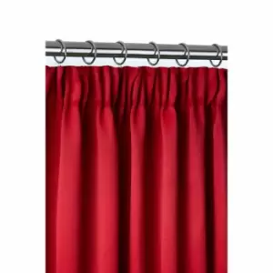 Emma Barclay Blackout Pencil Pleat Curtains Cali 46 X 54" Red