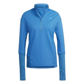 adidas COLD. RDY Running Cover-Up Womens - Focus Blue / Focus Blue