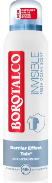 Borotalco Invisible Fresh Deodorant 150ml