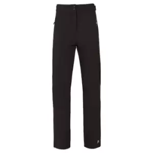 Trespass Womens/Ladies Squidge II Water Resistant Hiking Trousers (L) (Black)