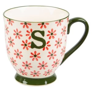 Sass & Belle Bohemian Letter S Mug