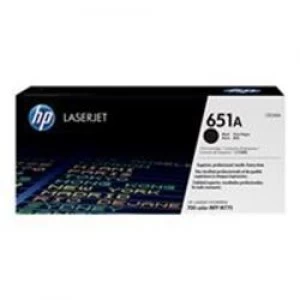 HP 651A Black Laser Toner Ink Cartridge