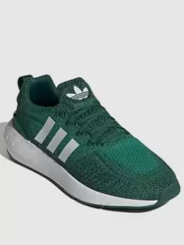 adidas Originals Swift Run 22 - Green/White , Green/White, Size 6, Men