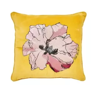 Ted Baker Art Cushion 41 - Gold