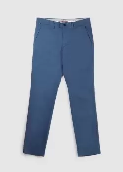 Tommy Hilfiger Mens Denton Chino 1985 Pima Cotton Chino Trousers In Blue