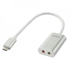 Lindy 42711 cable interface/gender adapter USB 2 x 3.5 White