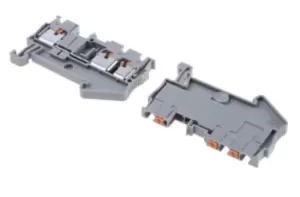 Phoenix Contact Grey PT 2.5-TWIN Feed Through Terminal Block, 26 12 AWG, 0.14 4mm, ATEX, 800 V