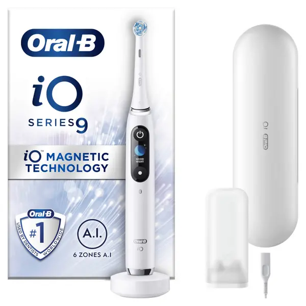 Oral B iO 9 White Alabaster Electric Toothbrush