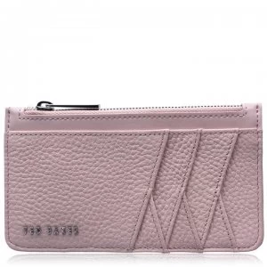 Ted Baker Allexaa Bow Leather Card Holder - pink