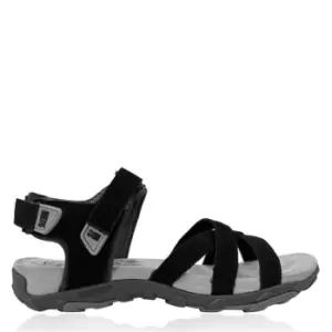 Karrimor Salina Leather Ladies Walking Sandals - Black