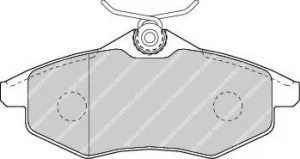 Ferodo FDB1542 Brake Pad Set Front Axle Premier Car