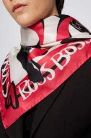 Hugo Boss Silk Scarf Women