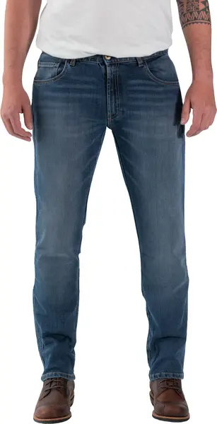 ROKKER RT Tapered Slim Mid Blue L34/W38