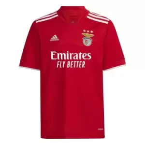 adidas Benfica Home Shirt 2021 2022 Junior - Red