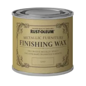 Rust-Oleum Metallic Furniture Finishing Wax Gold - 125ml