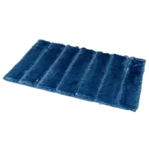 Showerdrape Indulgence Bath Mat - Blue