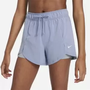 Nike Pro Flex Womens 2-in-1 Shorts - Blue