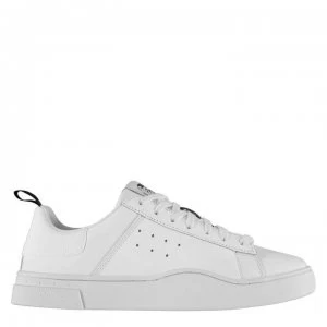 Diesel S-Clever Low Trainers Mens - WhiteMono H0038