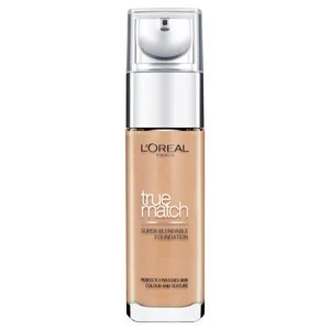 LOreal Paris True Match Foundation 8W Golden Cappucino 30ml Brown