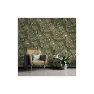 Holden Decor Wonderland Sage Wallpaper